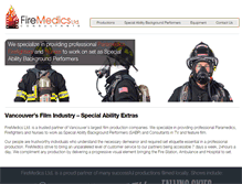 Tablet Screenshot of firemedics.com